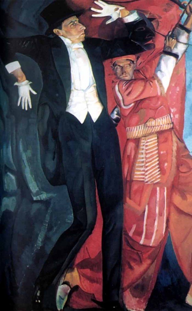 Сочинение по картине: Григорьев - "Портрет режиссера В. Э. Мейерхольда"